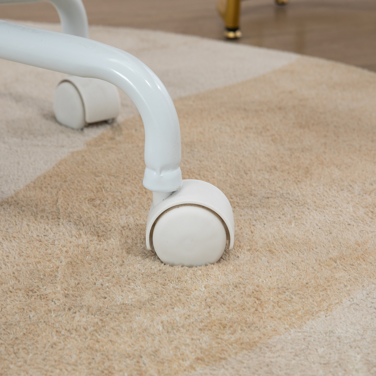 Vinsetto Faux Fur Unicorn Desk Chair Fluffy Home Office Chair with Armrests