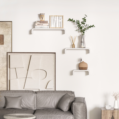 2-Tier Bedside Table Storage Cabinet w/ Removable Shelf HOMCOM