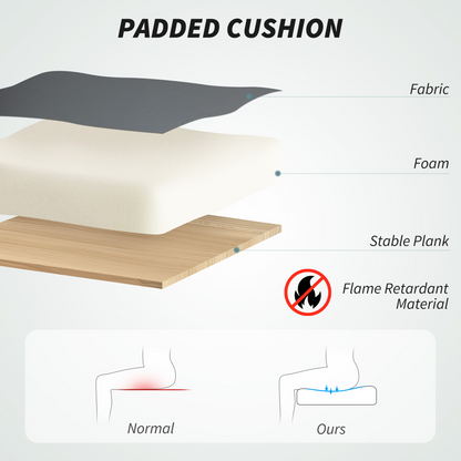 HOMCOM PU Leather Massage Office Chair, Reclining Desk Chair, Grey