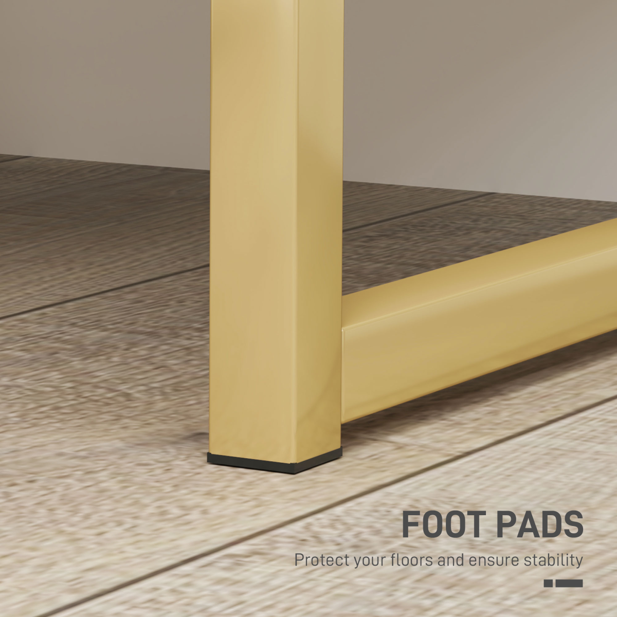 HOMCOM Bedside Table with 2 Drawers for Bedroom, Living Room, White