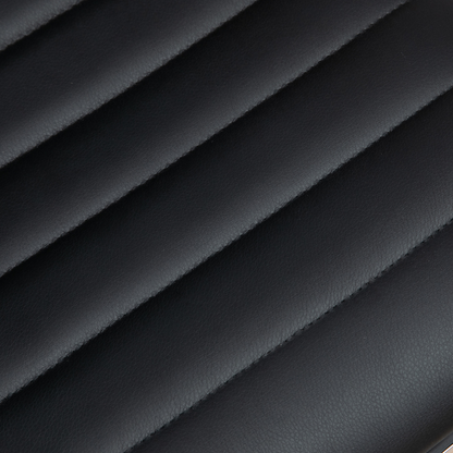 HOMCOM Armless Mid-Back Adjustable Office Chair with 360 Swivel Black