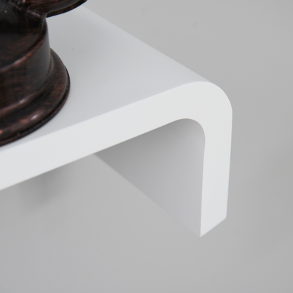 2-Tier Bedside Table Storage Cabinet w/ Removable Shelf HOMCOM