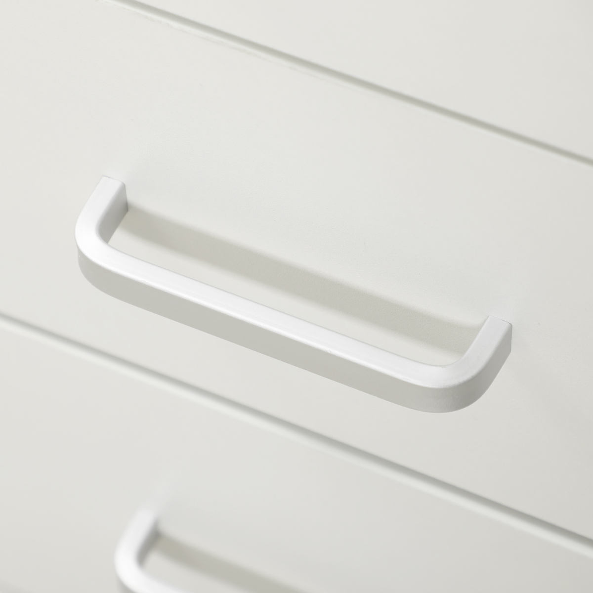 White 5-Drawer Computer Desk for Home Office - Writing Desk with Storage