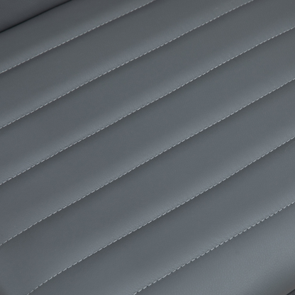 HOMCOM Armless Mid-Back Adjustable Office Chair with 360 Swivel Dark Grey