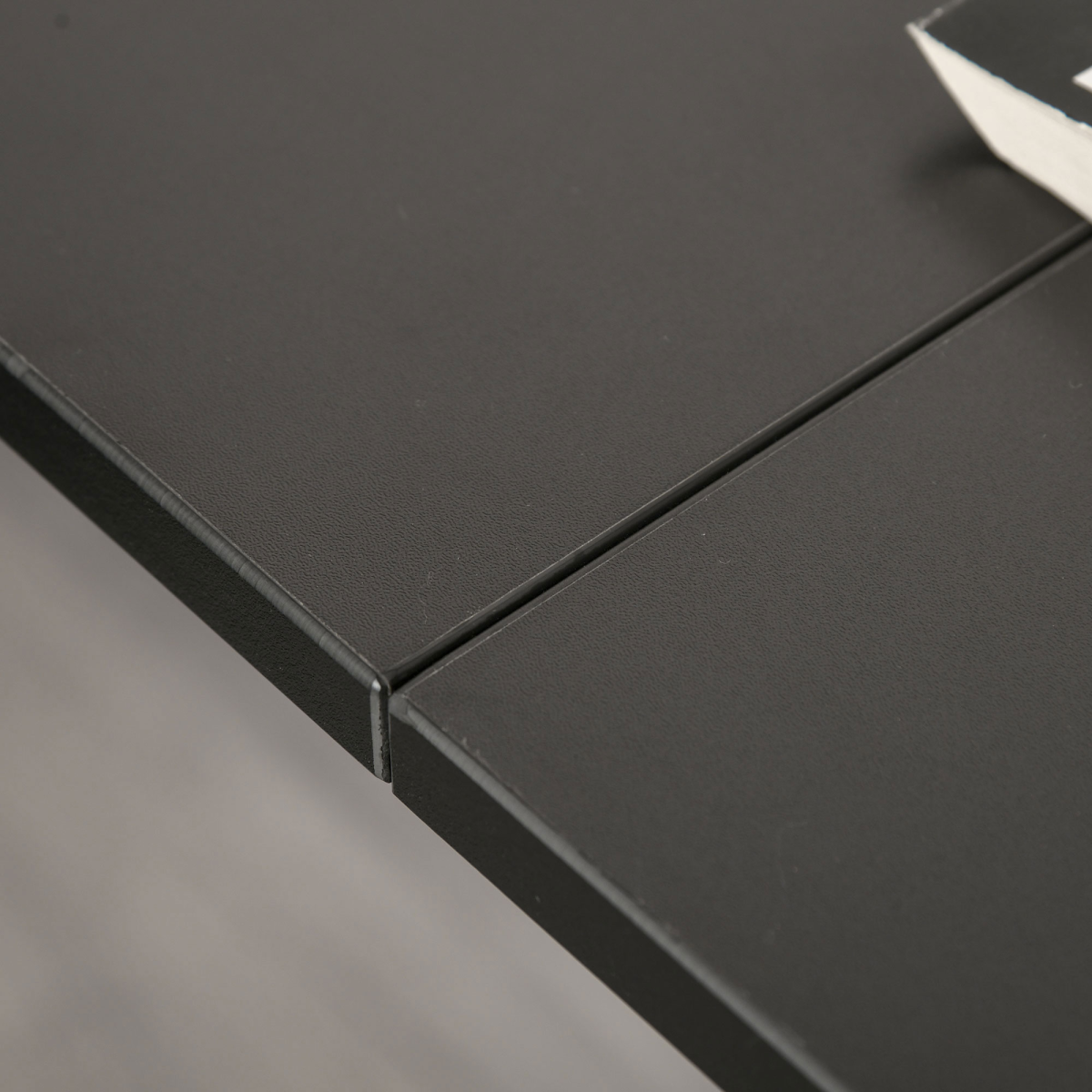 L-Shaped Corner Desk with Drawer, Black, Home Office by HOMCOM