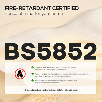 HOMCOM Office Chair with Adjustable Lumbar Support, Computer Chair, Grey