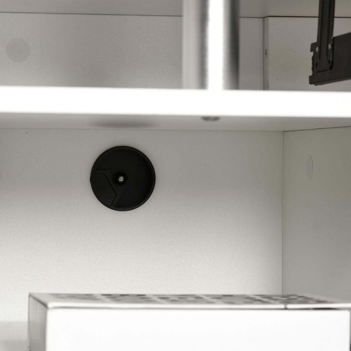 HOMCOM White Computer Desk with Keyboard Tray, Drawer & Monitor Shelf