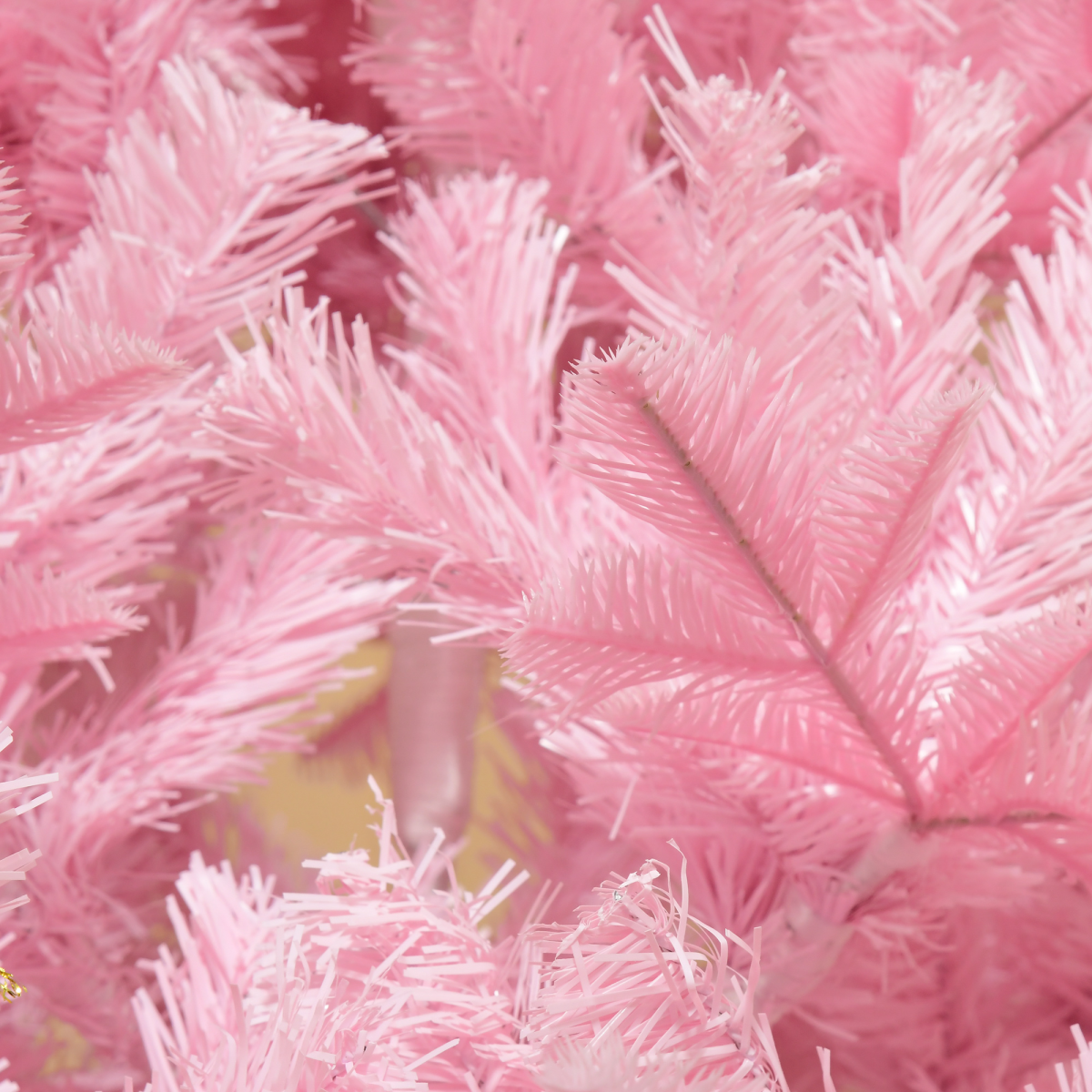 6ft Pink Artificial Christmas Tree - 892 Branches, Automatic Open