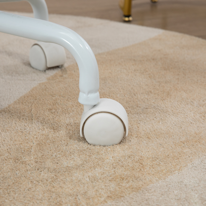 Vinsetto Faux Fur Unicorn Desk Chair Fluffy Home Office Chair with Armrests