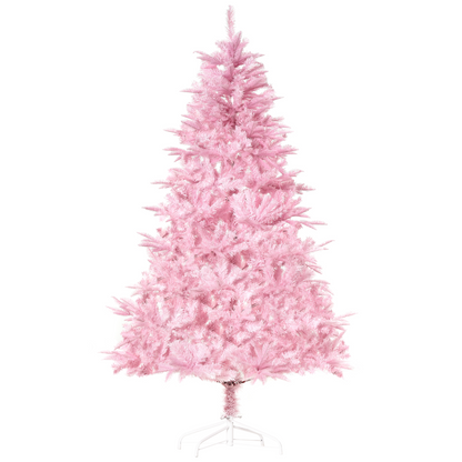5ft Pink Artificial Christmas Tree | Auto-Open, 576 Branches, Easy Setup