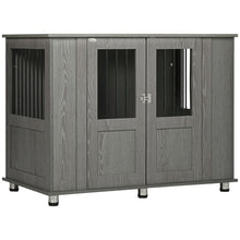Load image into Gallery viewer, Dual-Function Extra Large Dog Crate: Stylish Indoor End Table &amp; Secure Kennel
