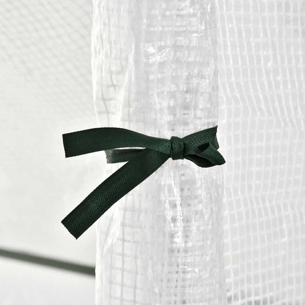 Outsunny Walk-In Greenhouse: 180x100x165cm, Perfect for Year-Round Gardening!