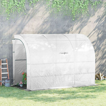 Walk-In Greenhouse Nursery - 300x150x213 cm with Ventilated Windows & Cover