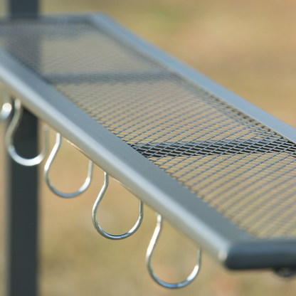 Stay Cool Outdoor BBQ Canopy with Metal Frame – Perfect for Grilling!