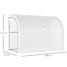 Load image into Gallery viewer, Walk-In Greenhouse Nursery - 300x150x213 cm with Ventilated Windows &amp; Cover
