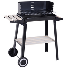 Load image into Gallery viewer, Outsunny Premium Charcoal BBQ Grill - Adjustable, Spacious &amp; Durable
