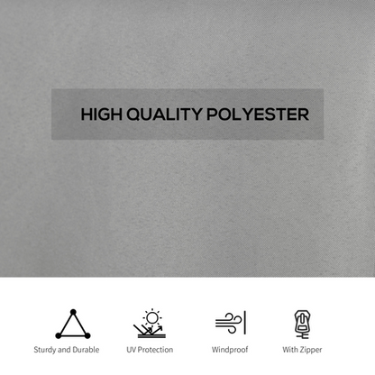 Upgrade Your Outdoor Oasis: 4-Pack Light Grey Gazebo Replacement Sidewalls