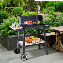 Load image into Gallery viewer, Outsunny Premium Charcoal BBQ Grill - Adjustable, Spacious &amp; Durable
