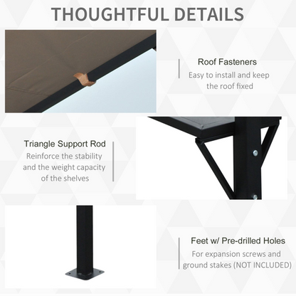 Ultimate Waterproof BBQ Canopy Tent for Outdoor Cooking & Entertaining