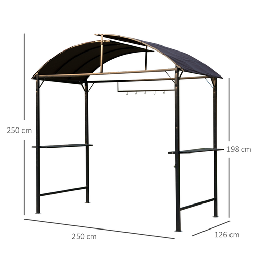 Ultimate BBQ Canopy Tent - Sturdy Shelter for Garden & Patio Fun!