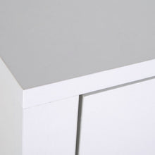 Load image into Gallery viewer, Elegant White Bedside Table with Drawer &amp; Storage - Versatile Home Accent
