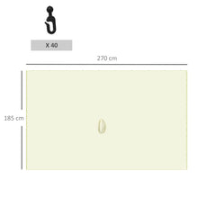 Load image into Gallery viewer, Outsunny 4-Panel Replacement Curtain Set for 3x3m Gazebo - Durable &amp; Stylish!
