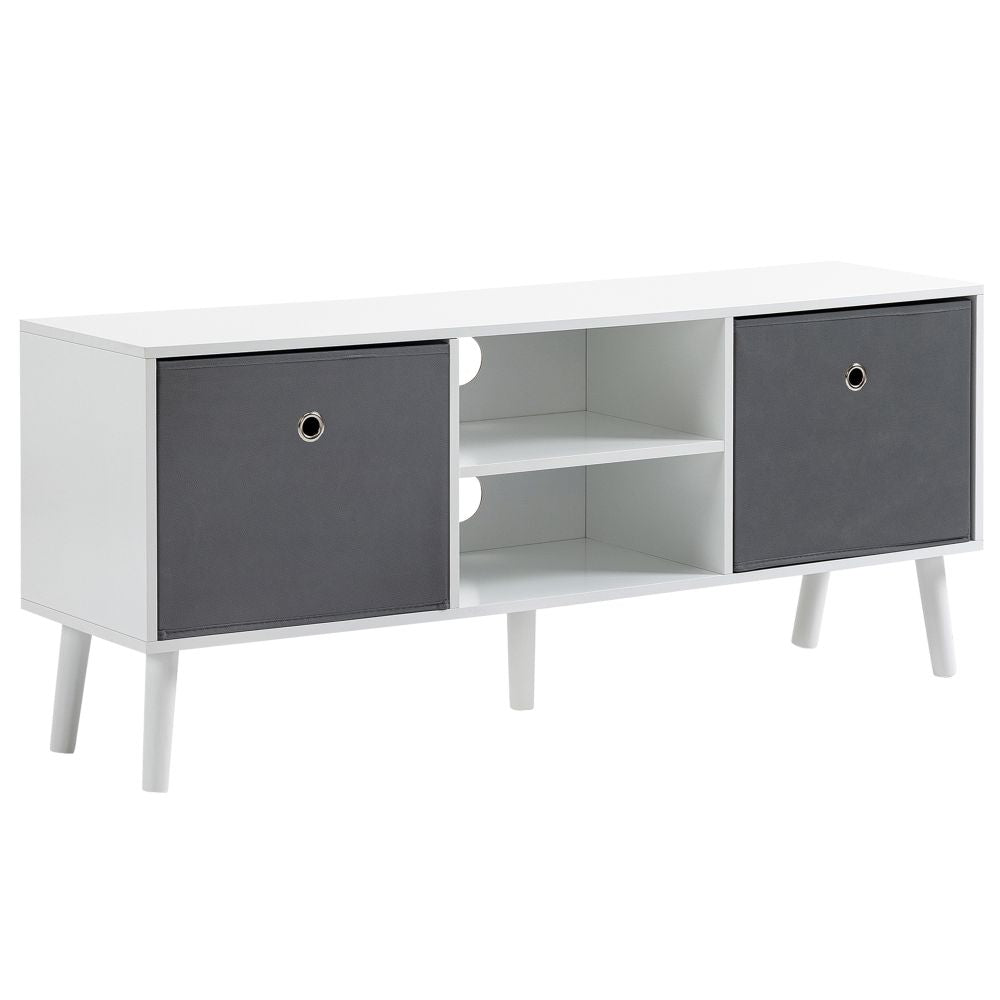 HOMCOM Versatile Modern TV Stand with Storage - Stylish & Functional