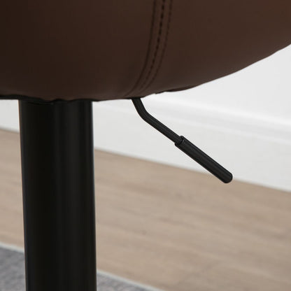 Stylish Adjustable Swivel Stools - Comfort & Versatility for Home Pub Areas