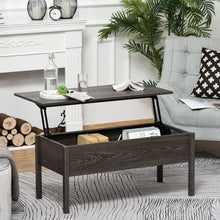 Load image into Gallery viewer, Stylish Grey Lift-Top Coffee Table with Hidden Storage Compartment
