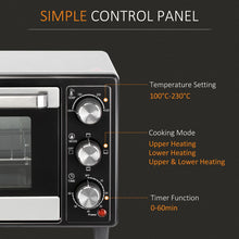 Load image into Gallery viewer, Compact 16L Mini Convection Oven with Timer &amp; Grill – Perfect for Any Kitchen!
