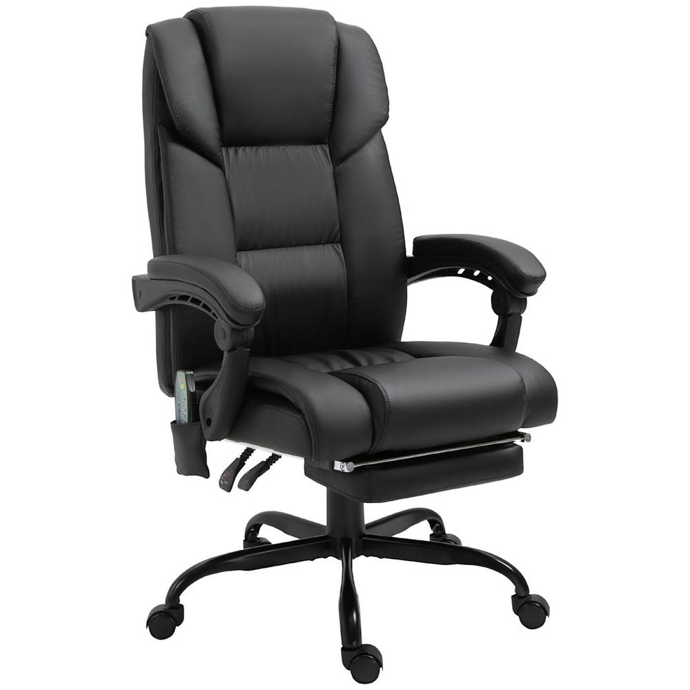 RevivePro 6-Point Massage Racing Chair: Electric Comfort With Adjustable Angles