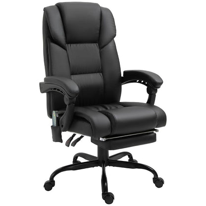 RevivePro 6-Point Massage Racing Chair: Electric Comfort With Adjustable Angles