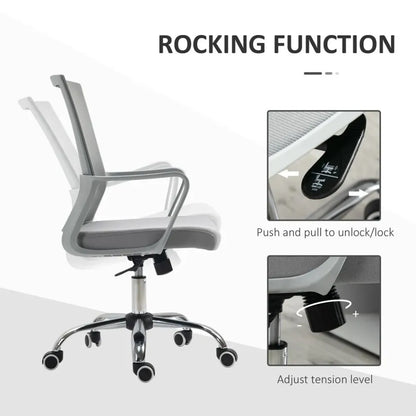 Vinsetto Ergonomic Mesh Office Chair: Adjustable, Comfortable & Stylish