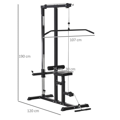 Adjustable Pulldown Power Tower Gym Machine - Target Upper Body Strength