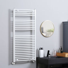 Load image into Gallery viewer, Luxury Heated Towel Rail - 600mm x 1200mm White Ladder Radiator by HOMCOM
