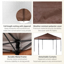 Load image into Gallery viewer, Adjustable Hexagonal Gazebo with Mosquito Net - Versatile Outdoor Shelter!
