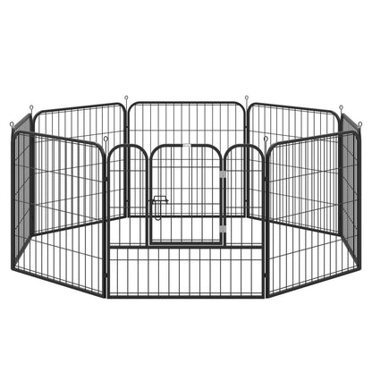 Versatile Folding Pet Playpen - Safe & Stylish Dog, Rabbit, Puppy Cage