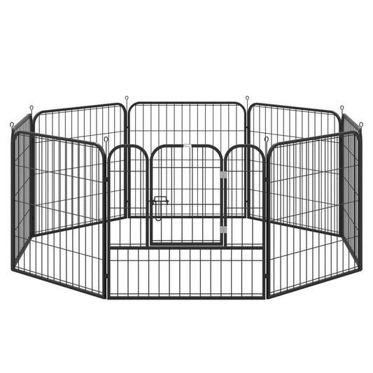 Versatile Folding Pet Playpen - Safe & Stylish Dog, Rabbit, Puppy Cage