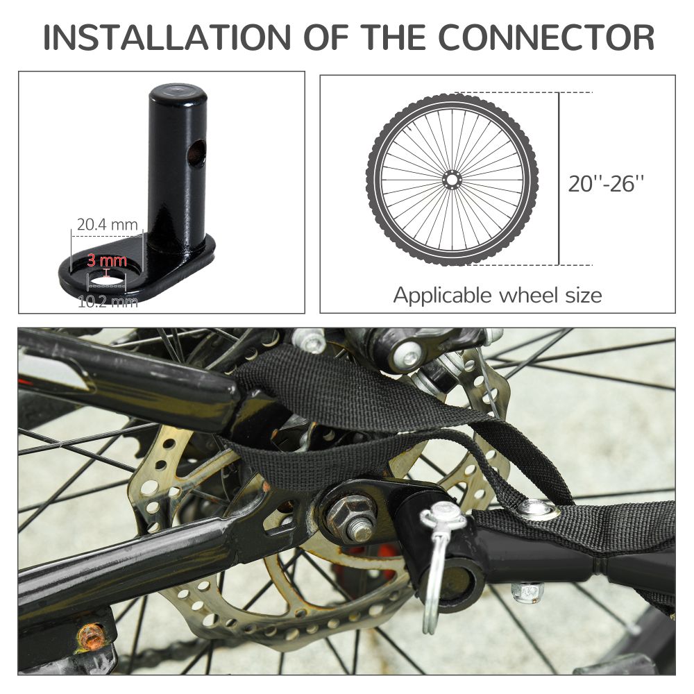 Adventure Pet Bicycle Trailer - Durable, Water-Resistant Carrier for Dogs & Cats