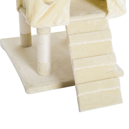 Ultimate Cat Tree: Scratcher Post, Condo, Play Toy & Perch for Happy Kittens!