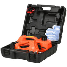 Load image into Gallery viewer, 5 Ton Electric Car Jack Kit w/ 12V Auto Car Floor Jack, Impact Wrench, Case
