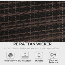 Load image into Gallery viewer, Stylish 4-Piece Rattan Wicker Sofa Set with Storage Tables - Perfect for Outdoors!
