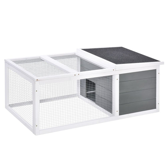 Ultimate Outdoor Rabbit Hutch & Small Animal Cage with Weatherproof Cover