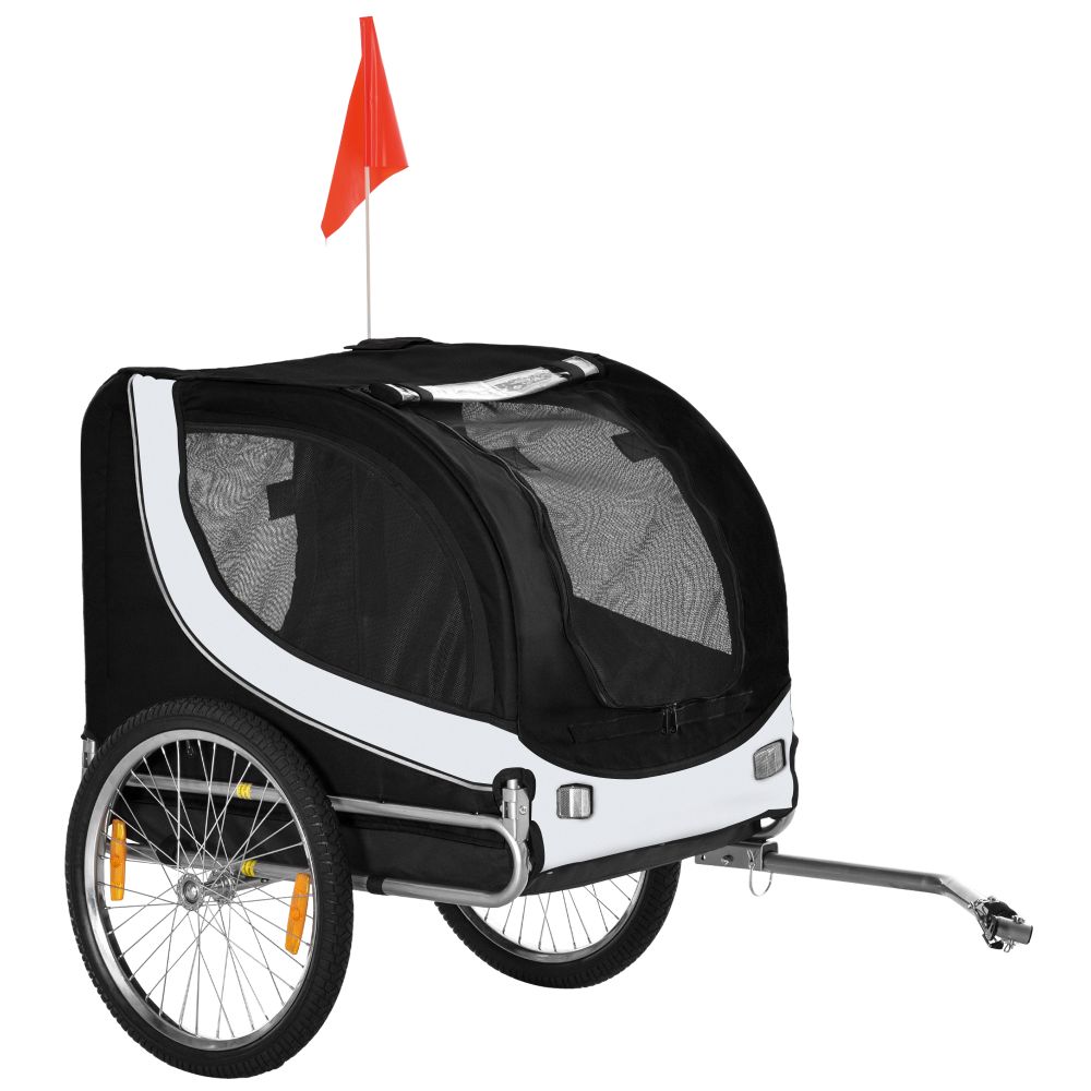 Premium Pet Bicycle Trailer: Waterproof Dog & Cat Carrier for Easy Travel