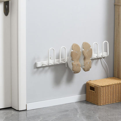 QuickDry Wall-Mounted Electric Shoe Dryer - Eliminate Moisture & Odors!