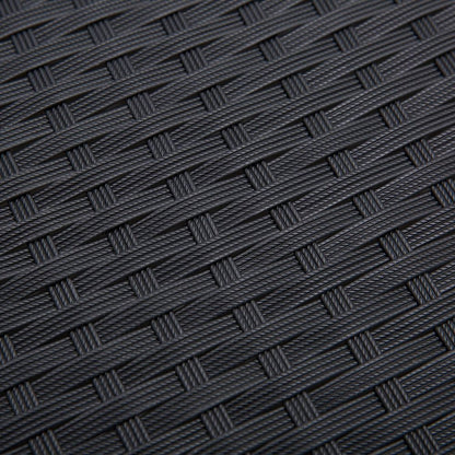 Elegant 4-Piece Outdoor Rattan Dining Set - Stylish Comfort for Your Patio