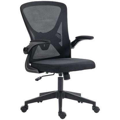 Vinsetto Ergonomic Mesh Office Chair with Lumbar Support & Swivel Wheels