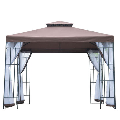 Premium 3x3m Gazebo Canopy Tent - Weather-Resistant Metal Frame for Events