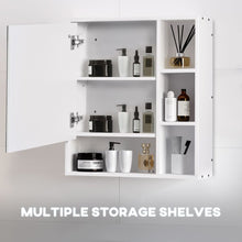Load image into Gallery viewer, Illuminated LED Bathroom Mirror Cabinet with Touch Control &amp; Ample Storage
