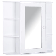 Load image into Gallery viewer, Stylish Wall-Mounted Bathroom Cabinet with Mirror &amp; Adjustable Storage
